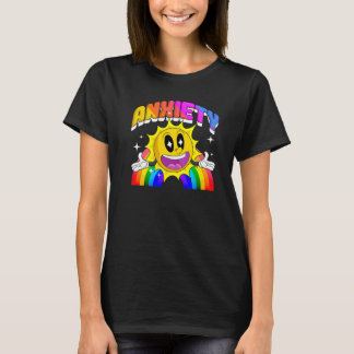 Camiseta Meme ANXIETY Aproveite o seu zoom de crise existen
