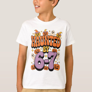 Camiseta Meme Assombrado 67 Seis Sete 6-7 Piada Engraçada d