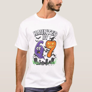 Camiseta Meme Assombrado 67 Seis Sete 6-7 Piada Engraçada d