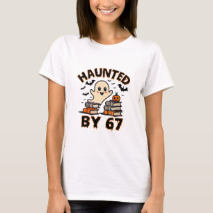Camiseta Meme Assombrado 67 Seis Sete 6-7 Piada Engraçada d