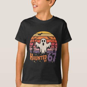 Camiseta Meme Assombrado Retro 67 Seis Sete 6 7