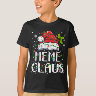 Camiseta Meme Claus Christmas Santa Hat Matando Família Xma