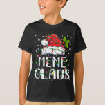 Camiseta Meme Claus Christmas Santa Hat Matando Família Xma<br><div class="desc">Meme Claus Christmas Santa Hat Matando Famílias Luzes Xmas</div>