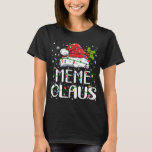 Camiseta Meme Claus Christmas Santa Hat Matando Família Xma<br><div class="desc">Meme Claus Christmas Santa Hat Matando Famílias Luzes Xmas</div>