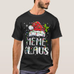 Camiseta Meme Claus Christmas Santa Hat Matando Família Xma<br><div class="desc">Meme Claus Christmas Santa Hat Matando Famílias Luzes Xmas</div>