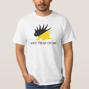 Camiseta Meme da paródia da bandeira de Gadsden do logotip