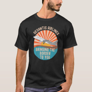 Camiseta Meme da Política da DeSantis Airlines Marthas Vine