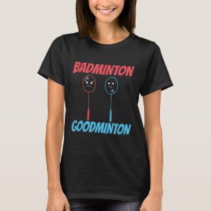 Camiseta Meme da Raquete de Badminton Goodminton 