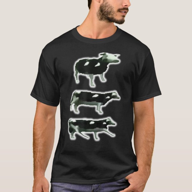 Camiseta Meme da Vaca Polonesa Dançando (Frente)