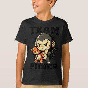 Camiseta Meme de brinquedo de pelúcia de macaco bebê durão