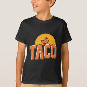 Camiseta Meme de Frango Engraçado Taco da Moda Trump Sempre