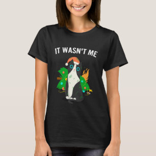 Camiseta Meme de Gato  Gato  Árvore de Natal Luz Meowy  1