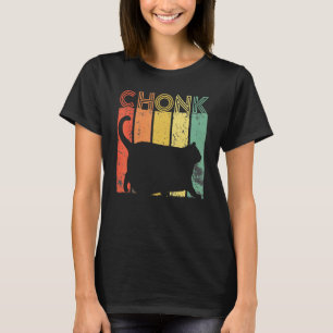 Camiseta Meme de Gato Gato Gordinho Vintage Gato