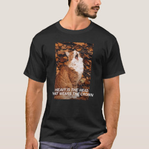 Camiseta Meme de Gato Irônico Sarcástico Piada Estranha Idi