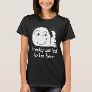 Camiseta Meme de Introvertido gritando internamente Polegar