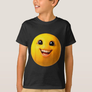Camiseta meme de limão de ia frutas comendo fruta engraçado