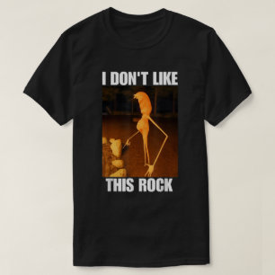 Camiseta Meme de Pedra que Eu Não Gosto