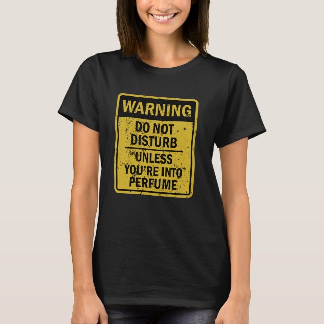 Camiseta Meme de Piada de Perfume Divertida Para Homens e M (Frente)