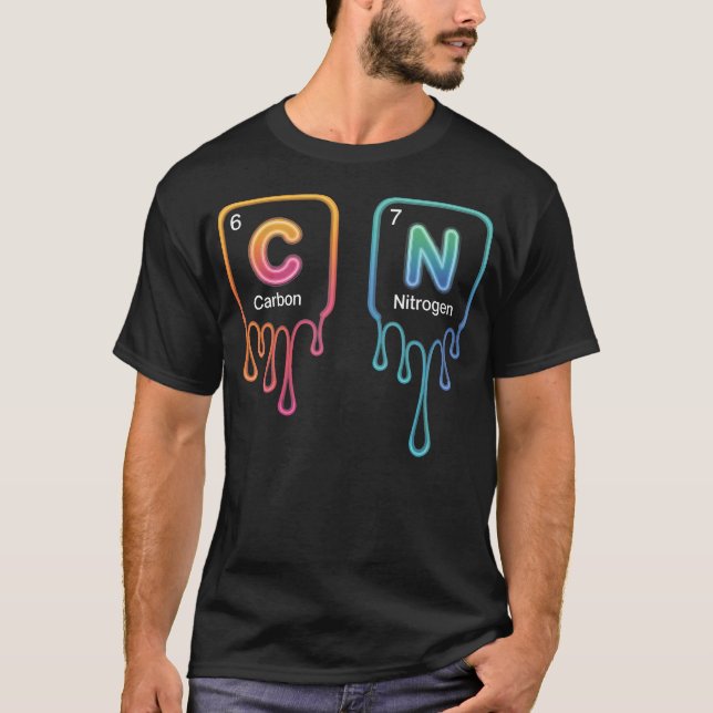 Camiseta Meme Divertido 67 Seis Sete Professor Ciência Tabe (Frente)