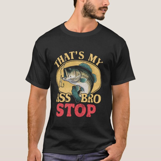 Camiseta Meme Divertido de Pesca Antiga (Frente)