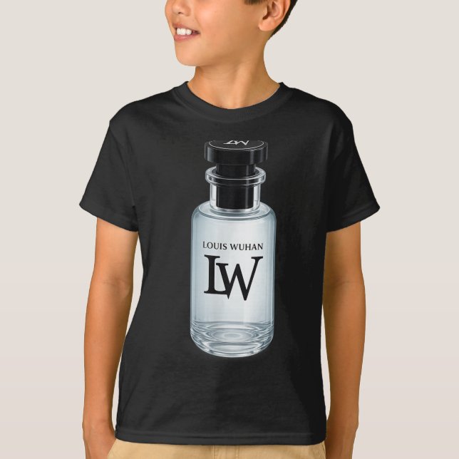 Camiseta Meme divertido de spray de garrafa de vidro lw (Frente)