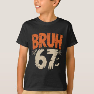Camiseta Meme do Bruh Halloween 67 