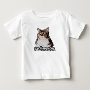 Camiseta Meme do gato rabugento para pessoas que amam gatos