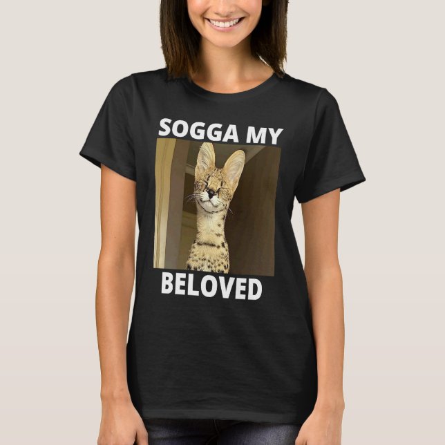 Camiseta Meme do Gato Serval Amado Sogga (Frente)