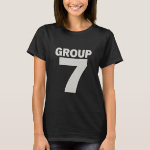 Camiseta Meme do Grupo 7 Eu Sou do Grupo 7 Engraçado Grupo