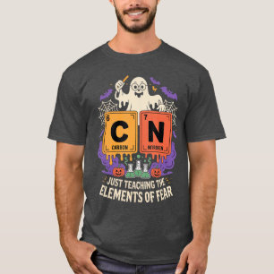 Camiseta Meme do Halloween 67 Ciência Professor de Química 