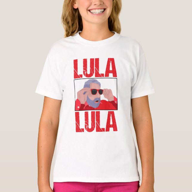 Camiseta Meme do Lula de Óculos de Sol (Frente)