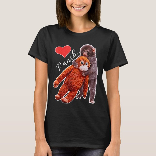 Camiseta Meme do macaco bebê socado (Frente)