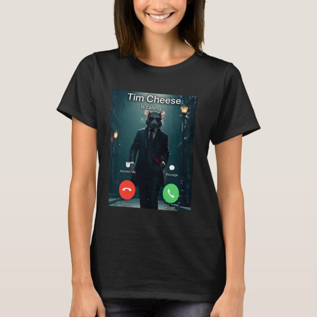 Camiseta meme do Tim Cheese (Frente)