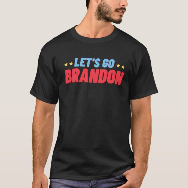 Camiseta Meme do vamos Go Brandon  (Frente)