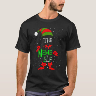 Camiseta Meme Elf Group Matching Family Christmas Pajama Ou