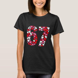 Camiseta Meme Engraçado 67 6 7 Gíria Gen Alpha para o Dia d
