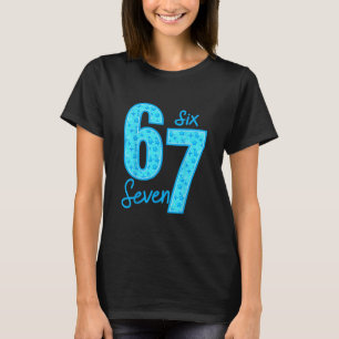 Camiseta Meme engraçado Azul 67 