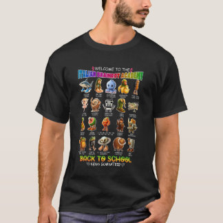 Camiseta Meme engraçado de Brainrot italiano Caos de volta 