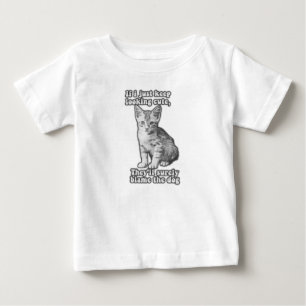 Camiseta Meme engraçado de gato fofo para donos de gatos e
