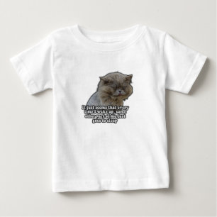 Camiseta Meme engraçado de gato para amantes e donos de gat