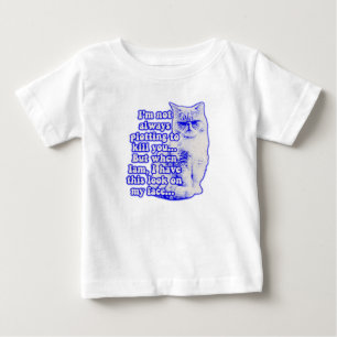 Camiseta Meme engraçado de gato para donos de gatos e amant
