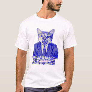 Camiseta Meme engraçado de gato zangado para amantes de gat