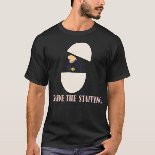 Camiseta meme engraçado de recheio do fogão