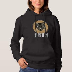 Camiseta Meme engraçado dizendo Bruh com Saudações de Gato 