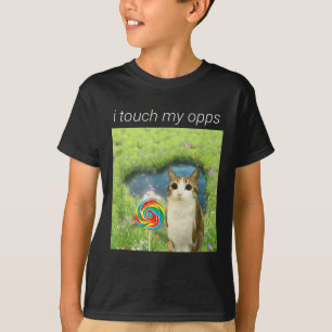 Camiseta Meme Engraçado do Gato Coruja, Rot do Cérebro do M
