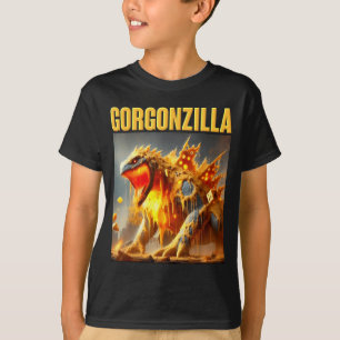 Camiseta Meme engraçado gorgonzola ai queijo italiano dragã