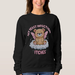 Camiseta Meme Engraçado Minha Infecção Da Levedura Começa U