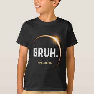 Camiseta Meme Engraçado Presente Dizendo Eclipse Solar Tota
