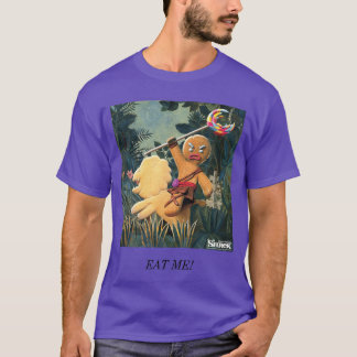 Camiseta Meme engraçado Shrek Gingy Eat Me