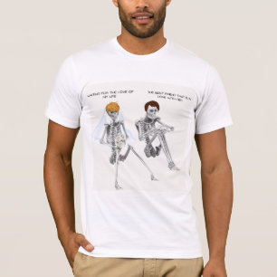 CAMISETA MEME ESPERANDO PELO AMOR DA MINHA VIDA COM O MEU B